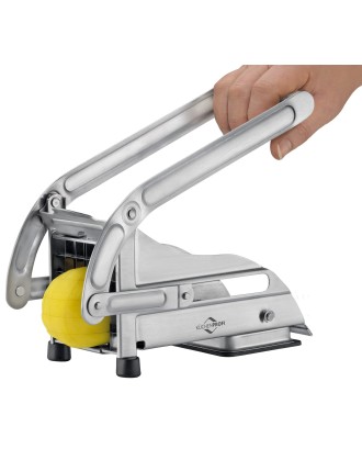 Aparat pentru taiat cartofi pai, inox - KUCHENPROFI